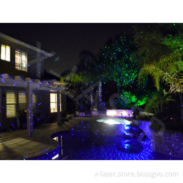 2014 New Product Green and Blue Static Firefly Garden Laser for Christmas Decoration